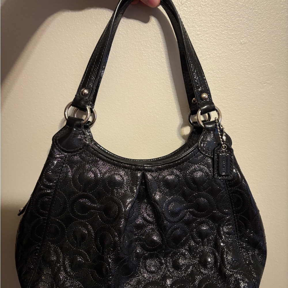 Coach Black Shoulder Bag